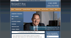 Desktop Screenshot of bernardbraylaw.com